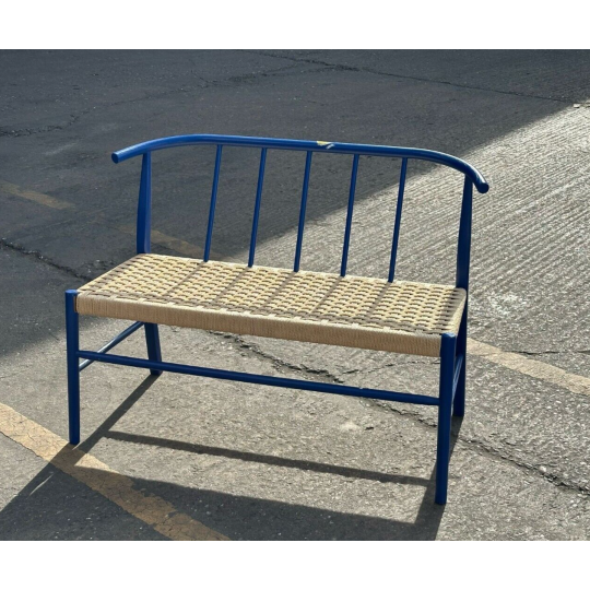 60 Scottie Oak Bench - Blue ( S )