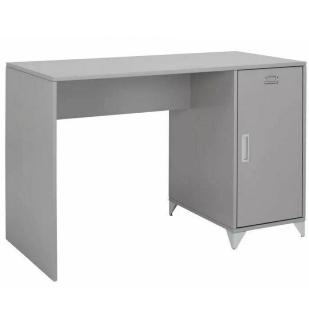 Loft Locker Desk - Grey | Industrial Style Computer Workstation Home Office Loft Locker Desk - Grey | Industrial Style Computer Workstation Home Office