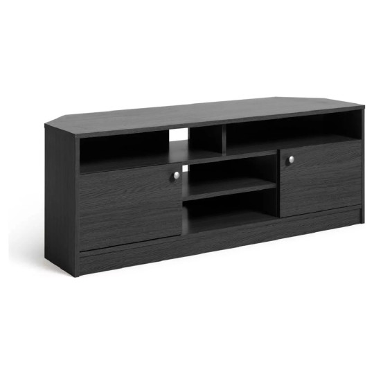 Home Corners 2 Door TV Unit - Black ( B Grade )