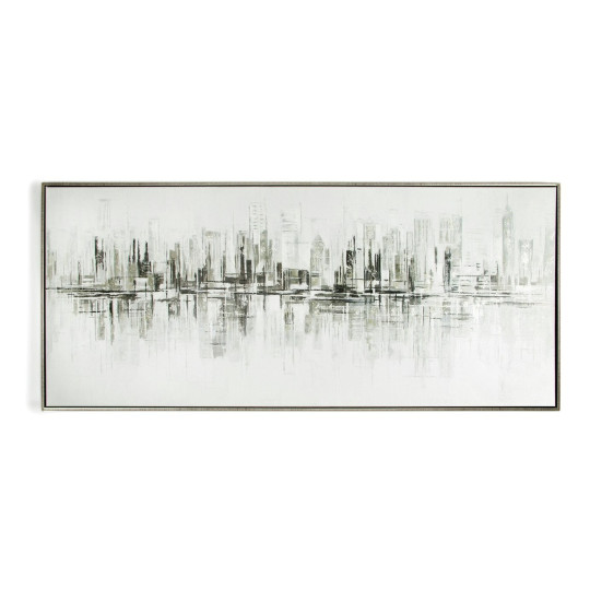 Art for the Home New York Painted Framed Canvas - 120x50cm
