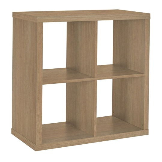 Squares Plus 4 Cube Storage Unit - Dark Oak