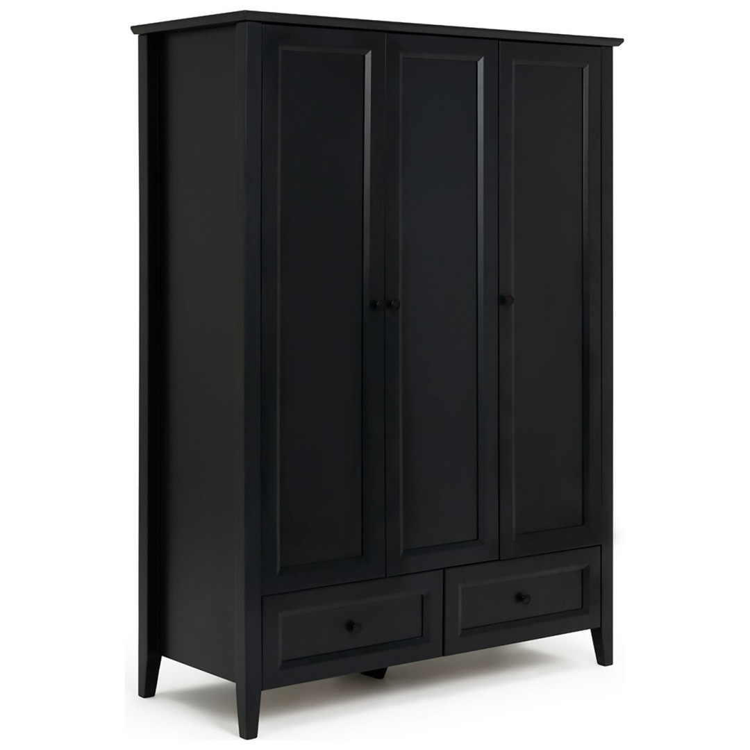 Kingham 3 Door 2 Drawer Wardrobe - Blue Kingham 3 Door 2 Drawer Wardrobe - Blue